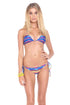 Luli Fama Tribal Beach Seamless Brazilian Ruched Back Bottom